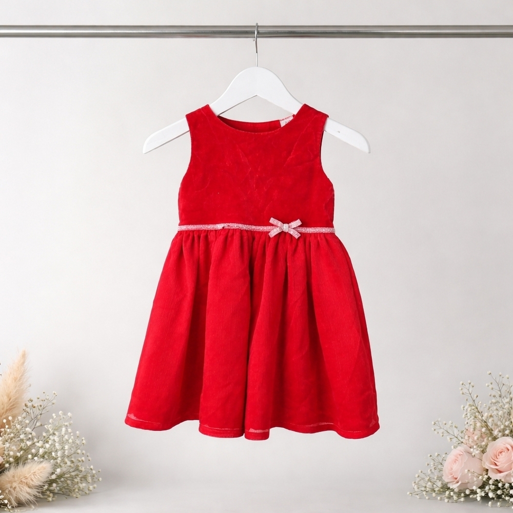 5/$25 Carter’s Red Christmas Dress 24 Months
